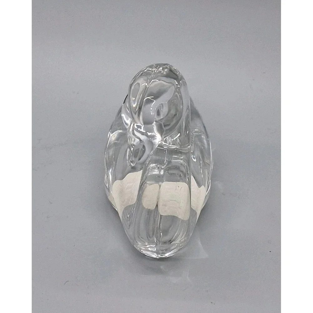 Princess House Crystal Pets 24% Lead Swan Figurine Paperweight Collectible VTG
